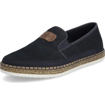 Pánské polobotky PÁNSKÉ POLOBOTKY RIEKER B5272-14 MODRÁ Barva: MODRÁ, Velikost: 43