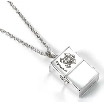 Náhrdelník Náhrdelník do kufru Harry Potter ze sterlingového stříbra v Bradavicích