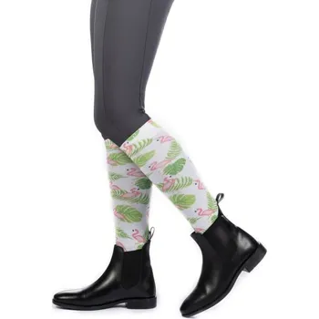 Jezdecké oblečení Jezdecké podkolenky Arizona - plameňáci - velikost 35-38