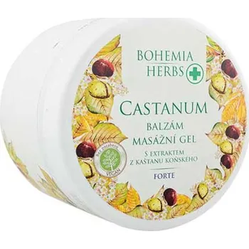 Pleťový krém Bohemia Gifts Forte masážní gel s výtažkem z koňského kaštanu 600 ml
