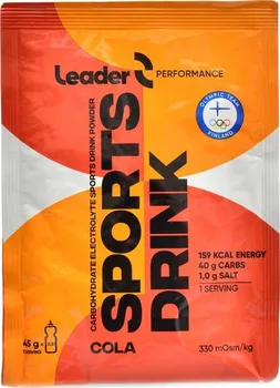 Iontový nápoj Leader Performance Sports Drink 45 g Cola