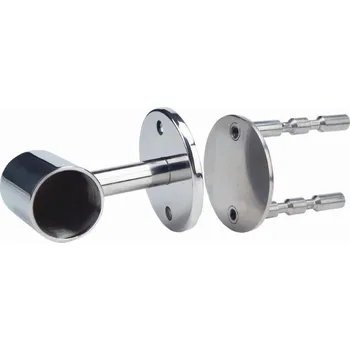 Bazénové schůdky Nerez přírubové úchyty zábradlí – průběžný