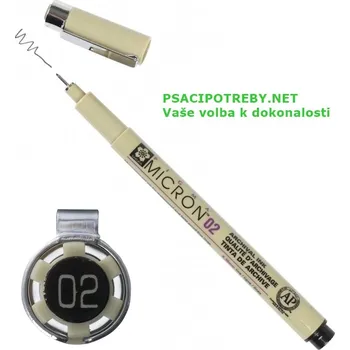 sakura xsdk02 Technické pero Pigma Micron 02/0.3mm - Černé