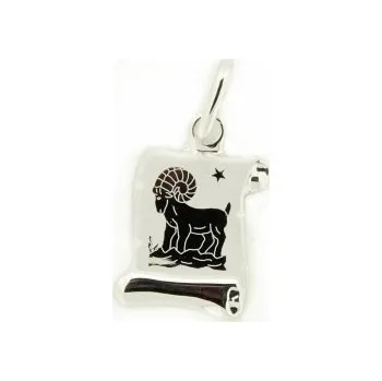 Přívěsek Přívěsek měsíční znamení z bílého zlata