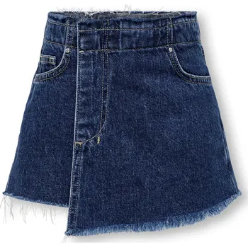 Dámské kraťasy Šortky z Kids Only - Denimový skort Kogviola RW WB - Deti - tmavě modrá