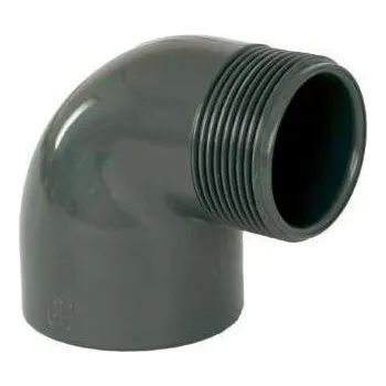 PVC tvarovka - Úhel 90° 63 x 2“ ext.