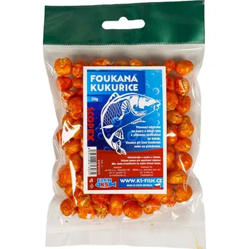 Umělá nástraha KS Fish foukaná kukuřice 20g, scoopex