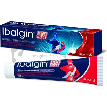 Léky na klouby a kosti Ibalgin Duo Effect krém 100g