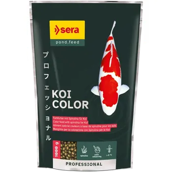 Krmivo pro rybičky Sera Koi Professional Color 1000g (Sera KOI Professional Spirulina Color Food 1Kg)