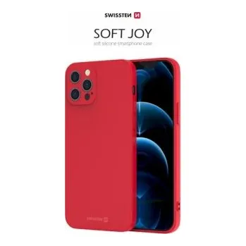 Pouzdro na mobilní telefon POUZDRO SWISSTEN SOFT JOY PRO SAMSUNG A256 GALAXY A25 ČERVENÉ