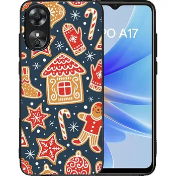 Vánoční dekorace VSECHNONAMOBIL 74983 MY ART Kryt s vánočním designem Oppo A17 CHRISTMAS (069)