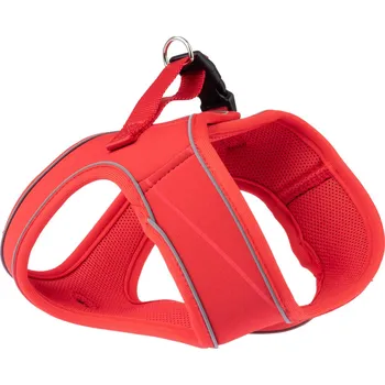 Postroj pro psa TIAKI Wave Vest postroj, červená - velikost XS: obvod hrudníku 36 cm