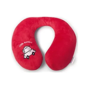 Polštář Babypack Cestovní polštář do auta, červený _
