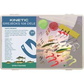 Kinetic box s nástrahami Grejbox 108