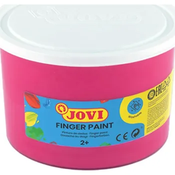 Speciální výtvarná barva Prstové barvy JOVI 500ml růžová - 56108