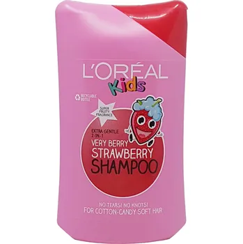 Šampon L'Oréal Kids 2v1 dětský šampon s jahodovou vůní 250 ml