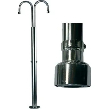 Astralpool Bazénová sprcha s 2 kropítky a 2 autom. ventily. 2,35 m