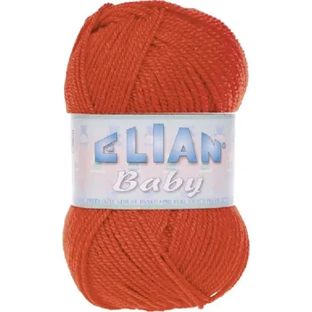 Příze Pletací příze Elian Baby 03411 - oranžová