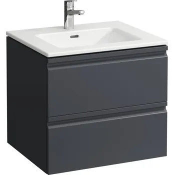 Umyvadlo Laufen Pro S - skříňka 60x50 včetně umyvadla, grafit H8619614801041