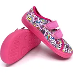 Barefoot tenisky Beda Music BFN 170040/TEX/W 24, Vnitřní délka boty: 15,4 cm, Vnitřní šířka boty: 7,0 cm