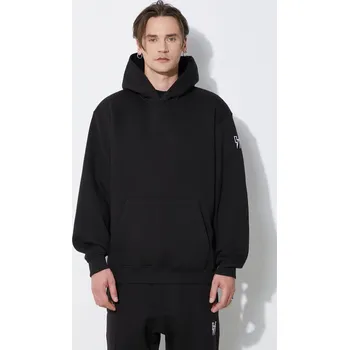 Dámská mikina Mikina Neil Barrett Easy Drop Shoulder Double Bolts Hoodie, XL, černá, 99X