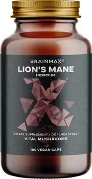 Přírodní produkt BrainMax Lion's Mane 500 mg 100 cps.