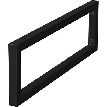 Koupelnový nábytek Konzole hranatá lakovaná, černá matná KL 45 Č MAT