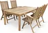 Zahradní sestava Texim Garden II set 1 + 4 teak natural