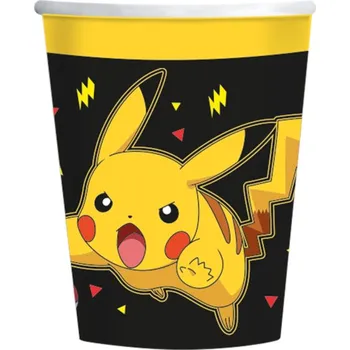Amscan Papírové kelímky Pokémon Pikachu…