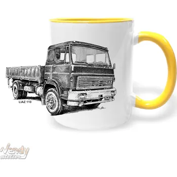 Hrnek - Liaz 110 Barva: Žlutá