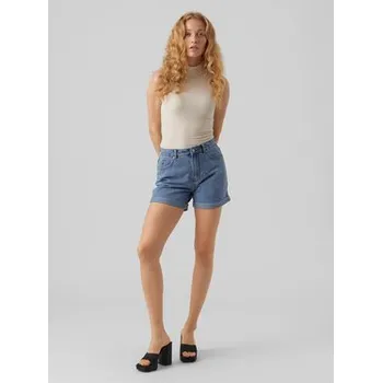 Dámské kraťasy Vero Moda Džínové šortky Zuri 10279493 Modrá Regular Fit XS