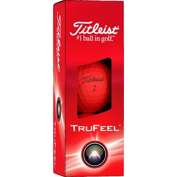 Golfový míček Titleist TruFeel 2024 (3pcs), Red