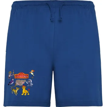 Dámské kraťasy Bavlněné kraťasy Lví Hlídka Barva: Modrá, Velikost: 122/128 - 7/8let