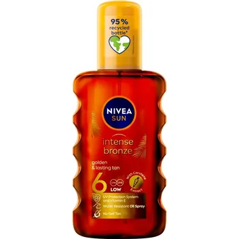 Opalování Nivea, Olej na opaľovanie s karoténom SPF6 200ml