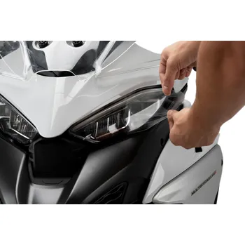 Puig Adhere Headlight Protector Ducati Multistrada V4 (21-24) Čirá (W)