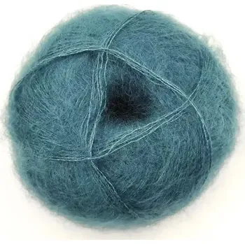 Příze Mohair by Canard Brushed Lace Petrol 3033 (Mohérová příze Brushed Lace Petrol)