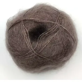 Příze Mohair by Canard Brushed Lace Šedobéžová 3007 (Mohérová příze Brushed Lace Taupe)