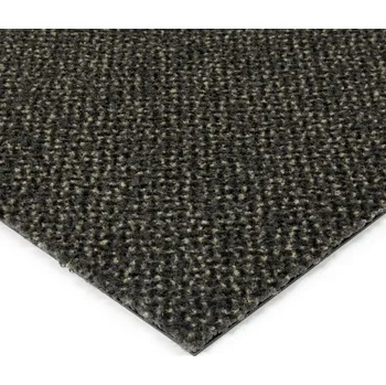 Rohožka Šedá kobercová čisticí zóna FLOMA Cleopatra Extra (Bfl-S1) - délka 100 cm, šířka 100 cm, výška 0,9 cm