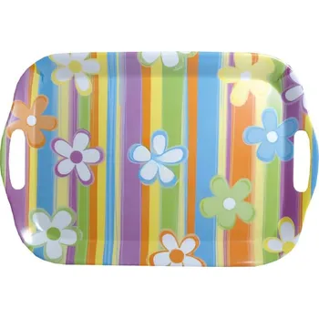 Podnos KVĚTY 46 x 32 cm, plast