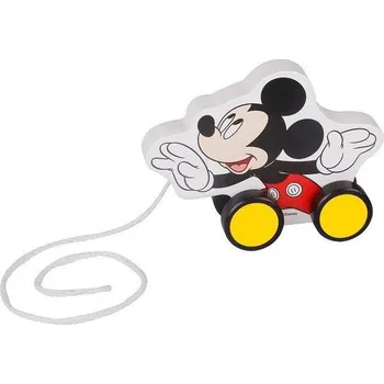 Hračka pro nejmenší MADE Mickey se šňůrkou na natažení