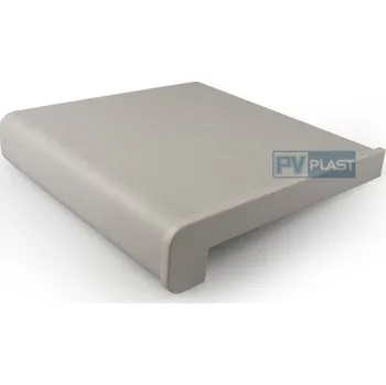 Parapet Pvplast vnitřní dřevotřískový parapet šedá UNI š. 150 mm