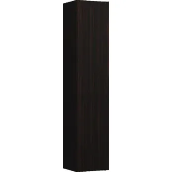 Koupelnový nábytek Base - vysoká skříňka 35x165 levá hluboká, tmavý jilm H4026811102631