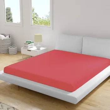 Prostěradlo Homa jersey prostěradlo červená malinová