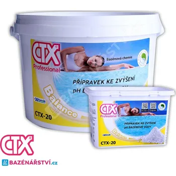 Dezinfekce pitné vody Astralpool CTX-20 granulát zvyšující pH, pH plus 35 kg