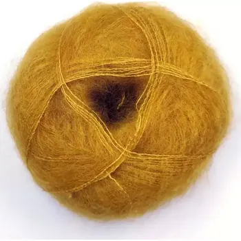 Příze Mohair by Canard Brushed Lace Kari 3034 (Mohérová příze Brushed Lace Curry)