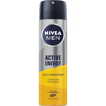 NIVEA Men Active Energy antiperspirant ve spreji pro muže 150 Ml