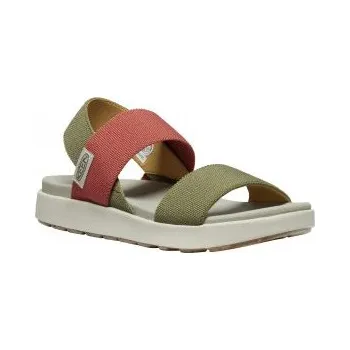 Dámské sandále KEEN ELLE BACKSTRAP W martini olive/baked clay US 7,5 / EU 38,0 / UK 5 / 24,5 cm; Zelená obuv + DÁREK DLE VÝBĚRU!