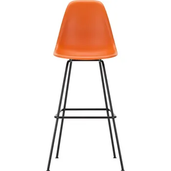 Barová židle Vitra Barová židle Eames Plastic High, rusty orange