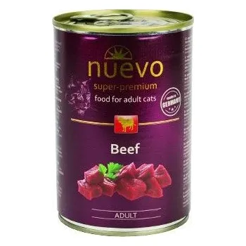 Krmivo pro kočku Nuevo Cat konzerva Adult Beef 400 g - KM