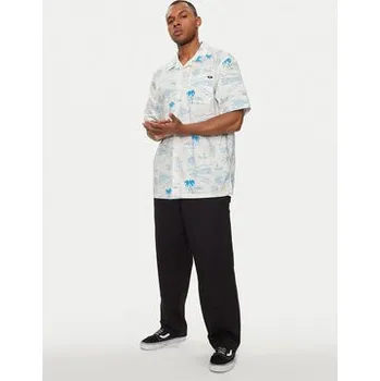 Pánská košile Vans Košile Davista Ss Woven VN000G7G Écru Regular Fit S